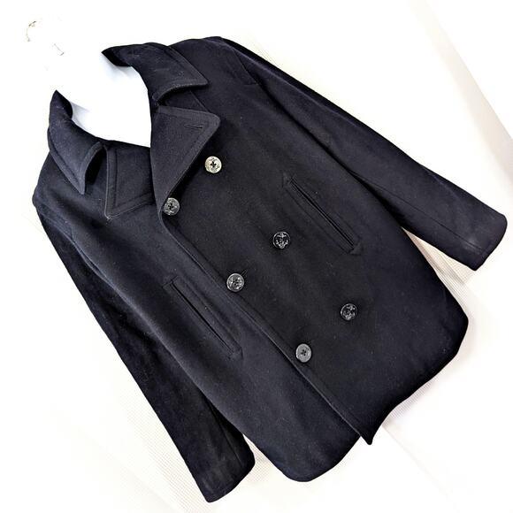 OLD NAVY! SUPER WEIGHTY, CLASSIC & ORIGINAL NAVY PEACOAT, JACKET, COAT! SZ XL - Picture 1 of 11